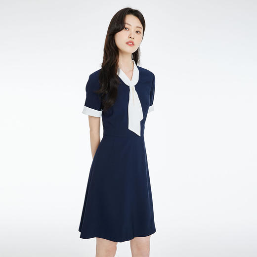 PRICH系带职场连衣裙PROWC2402E 商品图0