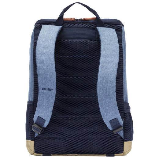 Delsey/戴乐世 双肩包 男女休闲背包 学生双肩书包  蓝色 商品图2