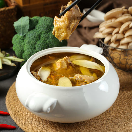 阿达嘎牌西双版纳茶花鸡菌菇煲400g/袋 商品图4