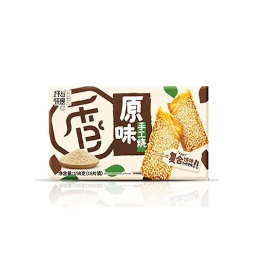 纤与仟层原味手工烧158g/盒 商品图1