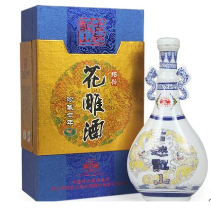 绍兴古越龙山花雕酒珍藏二十年500ml 商品图0