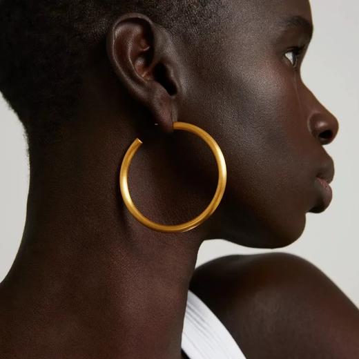 北京仓｜DEAN DAVIDSON-Extra Large Dune-环状 耳环（超大号）［加拿大设计师］ 商品图2