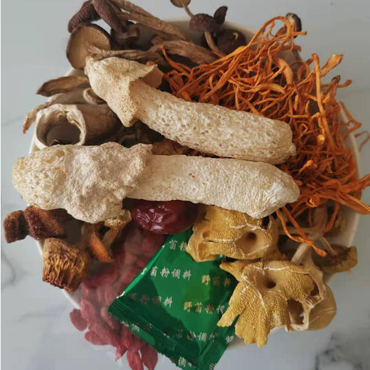 云南野生菌汤包，汤鲜味美，菌香四溢 商品图3