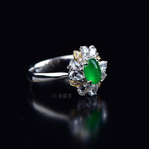 【情丝绕】丝带满绿戒-JZ12201130 商品图1