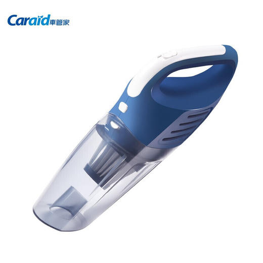 车管家 车载吸尘器 无线USB充电锂电池 大功率手持干湿两用大吸力 GJ-3027 蓝色 商品图0