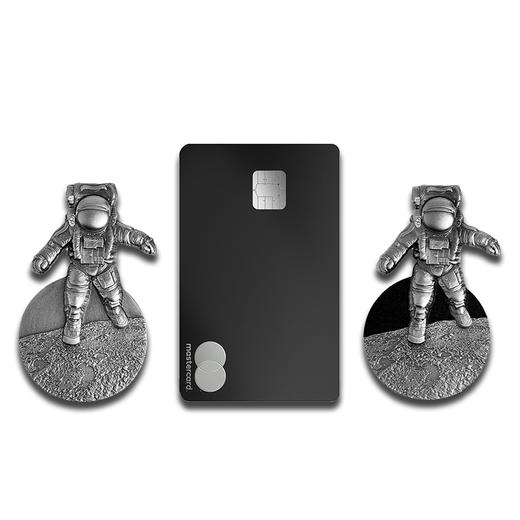 【双十一特价】宇航员银币！异形高浮雕，纪念人类首次登月 商品图3