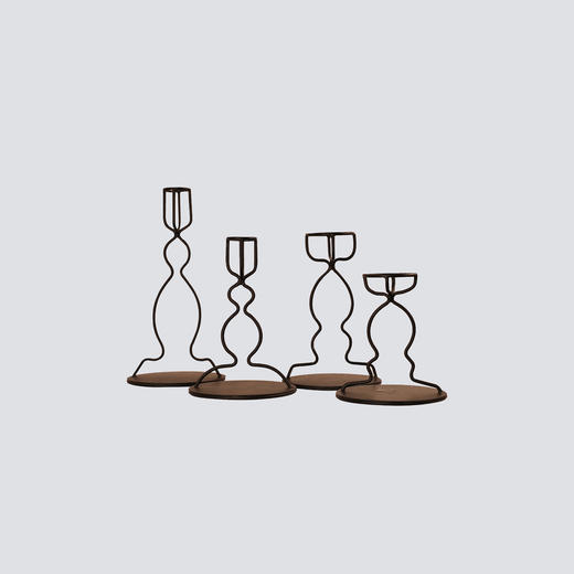 NS家居 nsfurniture进口铁艺装饰烛台NSDE-44174/NSDE-44175/NSDE-44176/NSDE-44177 商品图1