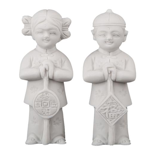 天寿-人造汉白玉童男女 商品图1