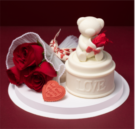 情人节•告白熊（赠送超浪漫的示爱投影仪，投出你们的浪漫气氛）