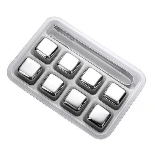 304速冻不锈钢冰块316金属冰粒家用威士忌冰镇神器啤酒雪碧冰酒石国庆清明出游 商品图9