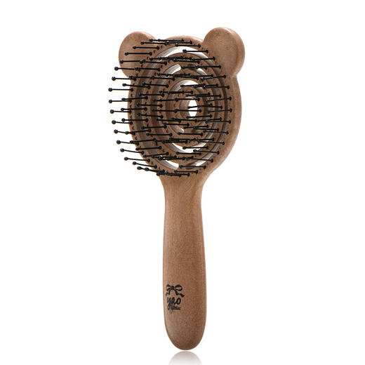 yao儿童发梳镂空按摩蚊香梳 littles儿童迷你可爱造型气垫梳扎鞭子木梳韩国进口节日儿童礼物 商品图3