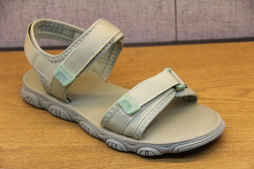 豪行夏季新款20278013运动凉鞋女真皮平底鞋百搭时尚软底舒适女鞋 商品图2