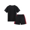 JORDAN乔丹AJ童装夏男女童儿童纯棉短袖T恤短裤套装JD2222126/JD2222127/JD2222128 商品缩略图1