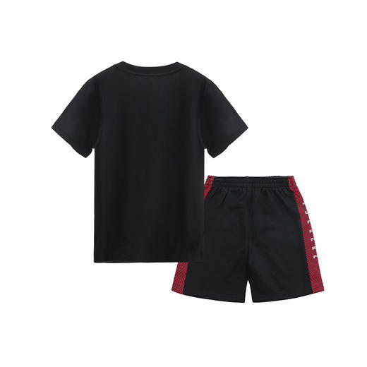 JORDAN乔丹AJ童装夏男女童儿童纯棉短袖T恤短裤套装JD2222126/JD2222127/JD2222128 商品图1