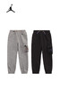 乔丹童衣夏 男童线圈针织休闲运动工装长裤JD2222022 商品缩略图0