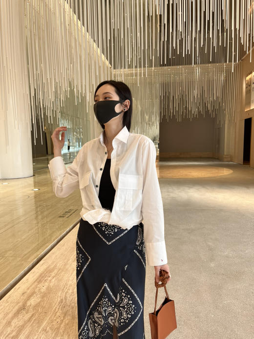 【必入单品】噢蜜ooomeooo定制120s高密设计款白衬衫 商品图1