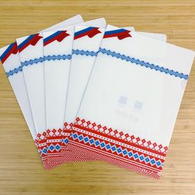 俄语创意单页文件夹(5个装)