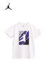 乔丹童衣童装夏新款男女儿童乔3纯棉休闲短袖T恤JD2222132 商品缩略图4