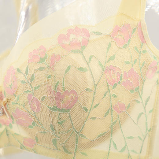 贝佳人文胸“南法假日”深V水晶杯-BW932215 商品图4