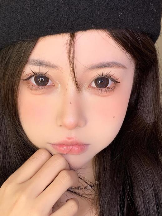 【大直径】Sheepcon-大萝莉摩卡灰14.5mm【年抛 0-1000度 含有525/575】 商品图4