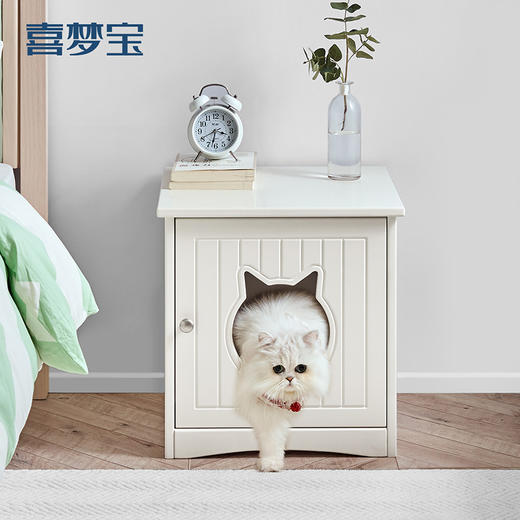 喜梦宝猫咪床头柜人猫共用家具宠物家具 商品图0