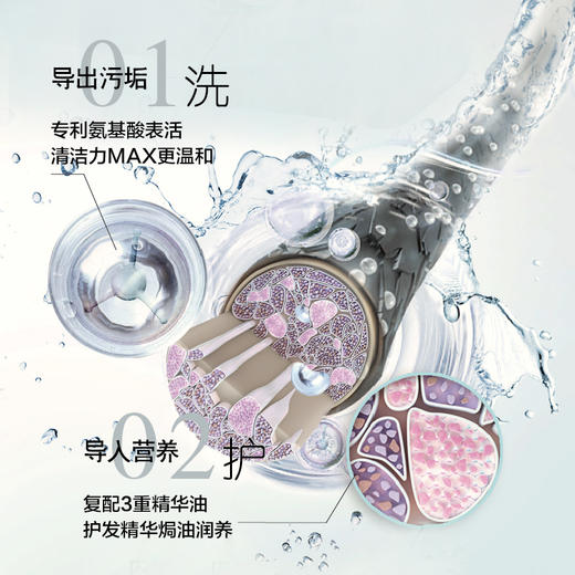 DEVELL香水洗发露（柔顺焗油型，去屑润养型）润发精华乳（盈润光泽型） 商品图1