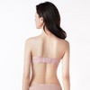 都市丽人B杯无痕内衣零压无痕中厚泳布三排扣树脂胶圈1/2杯常规文胸LB21H5 商品缩略图2