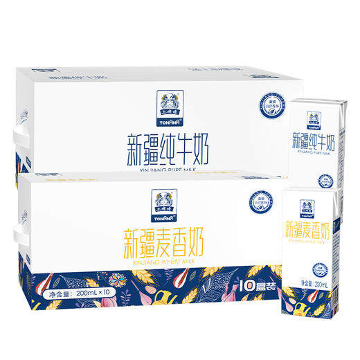 土姥姥新疆麦香奶200ML*10盒 商品图6