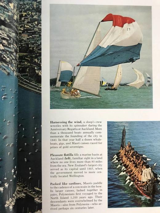 1974年下半年合订本 国家地理杂志 约千幅彩色插图 精装16开 商品图9