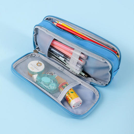 【年卡专享】文具-喵喵袋徽章多功能笔袋 商品图3