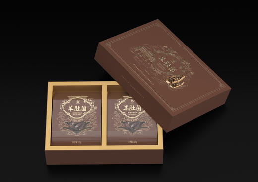 【富氧慢品】高档礼盒羊肚菌250g/盒 商品图1