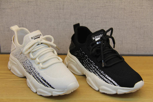 豪行春款21104521网面透气运动女鞋休闲旅游鞋飞织跑步鞋网鞋单鞋 专柜正品 商品图3