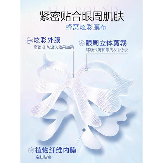 【眼膜秒杀】水密码专研-10g双肽保湿抗皱眼膜（5片/盒） 商品图1