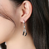 SWZH-EH633多层几何扭转耳环复古个性夸张设计感气质欧美镂空耳坠耳饰 商品缩略图3