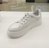 2楼康莉COMELY女鞋2022新款春单轻便舒适百搭免系厚底小白鞋板鞋休闲鞋 商品缩略图1