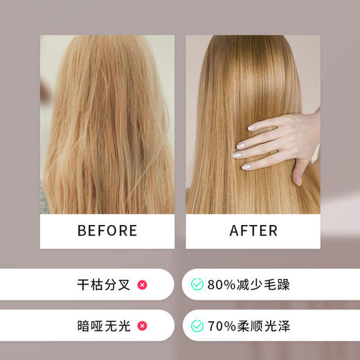 yao梳子韩国进口鬃毛梳女弹力按摩梳家用超软梳齿气垫梳顺发美发蚊香梳送老婆送妈妈爸爸情人节礼物 商品图4