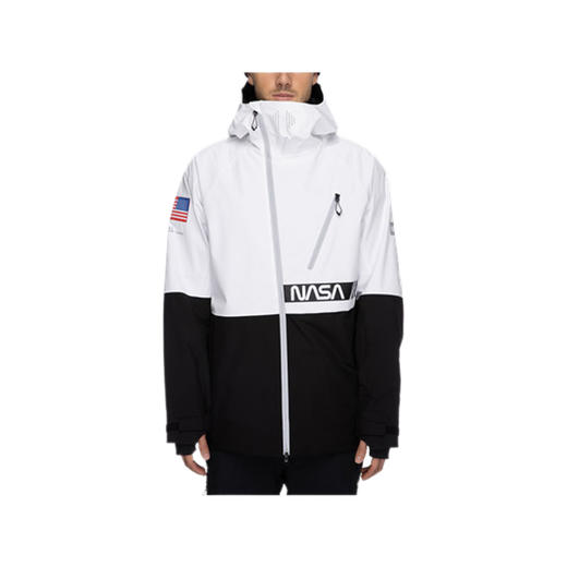 2122 686 MENS NASA Hydra Thermagraph Jacket WHITE CLRBLK L 商品图0