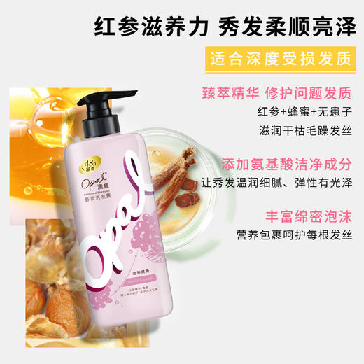 【品牌直发】澳宝香氛洗发露滋养顺滑保湿补水洗发水480g 商品图2