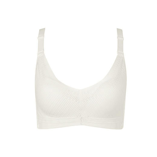 都市丽人少女三步优选B杯调整型内衣锁边超薄3/4杯少女文胸四排扣无钢圈LJ24D8 商品图5