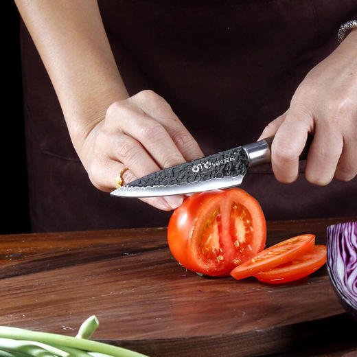 刀具5件套 真空热处理技术 硬度更高 木艺转印手柄 握感舒适 结实耐用 商品图7