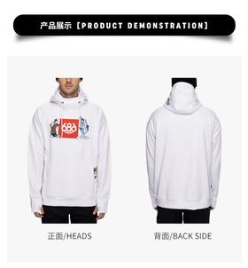 2122 686 MNES Bonded Fleece Pullover Hoody LOONEY TUNES L