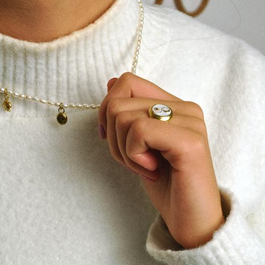 北京仓丨Wilhelmina Garcia-Sparking Eclipse-日食月食 戒指［西班牙设计师］ 商品图2