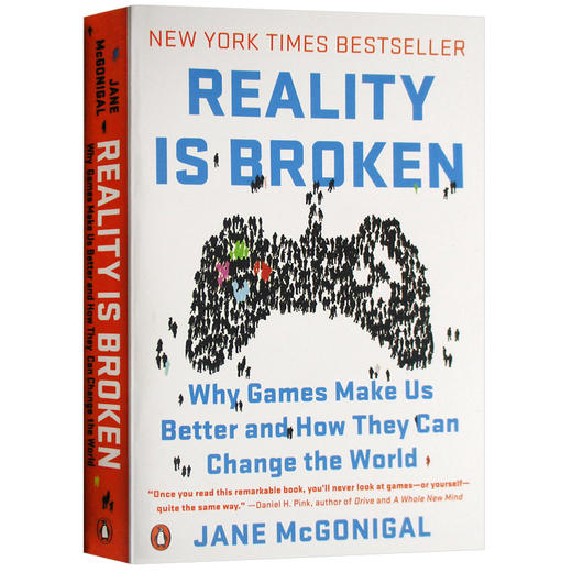 现实是破碎的 游戏改变世界 英文原版 Reality Is Broken 英文版罗辑思维书单 未来学家 游戏女神 TED 新锐演讲者 Jane McGonigal 商品图2