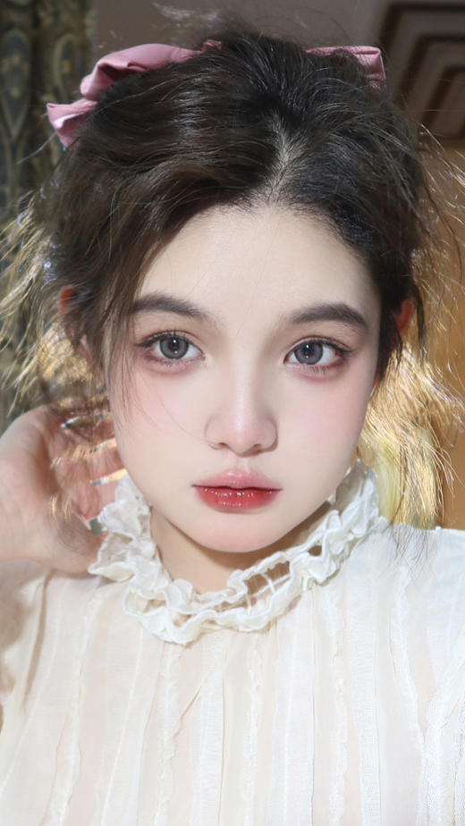 kikicon 美瞳 半年抛 果冻棕 直径14.5mm 着色13.9mm 商品图10