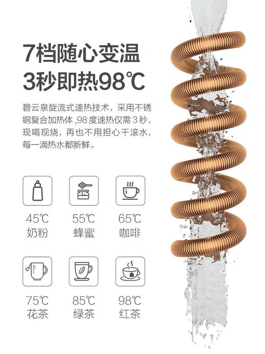 莱克旗下高端碧云泉即热调温直饮净饮机M3 商品图2