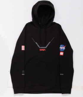 2122 686 MNES Exploration Pullover Hoody BLACK M