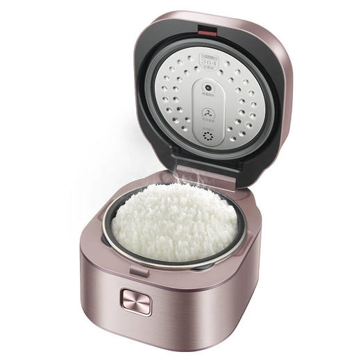 苏泊尔1300W大火力广口球底陶瓷不粘本釜内胆防溢沸煮 电饭煲SF40HC98 商品图2