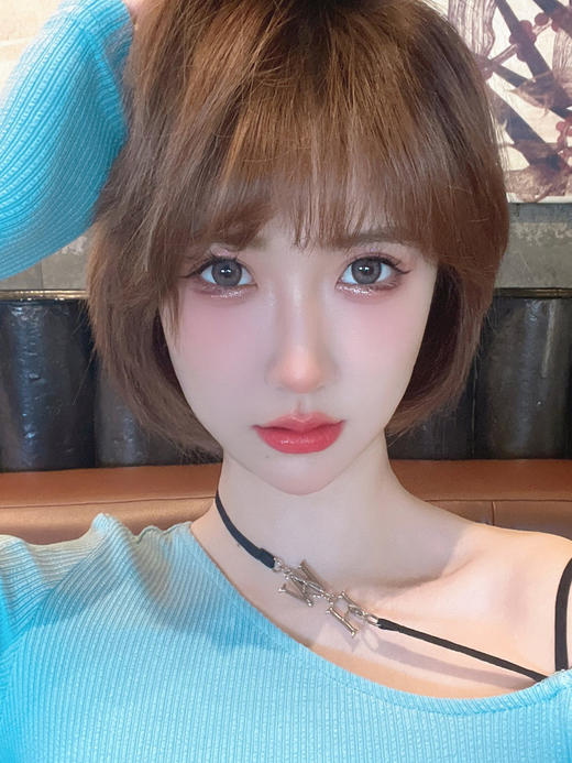 kikicon 美瞳 半年抛 果冻棕 直径14.5mm 着色13.9mm 商品图12