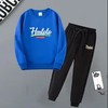 JMFS-hemalele新款男女童时尚洋气圆领长袖字母印花卫衣裤子两件套【童装】 商品缩略图3