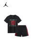 JORDAN乔丹AJ童装夏男女童儿童纯棉短袖T恤短裤套装JD2222126/JD2222127/JD2222128 商品缩略图3